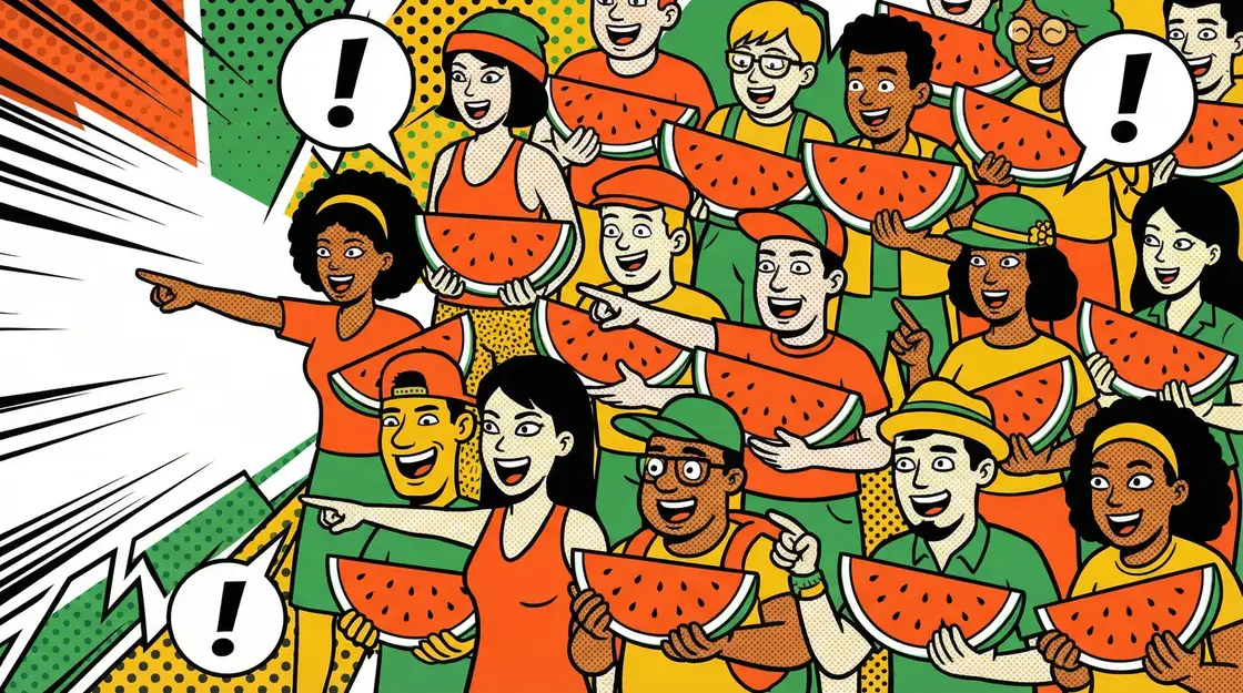 今日吃瓜 吃瓜群众讨论区漫画横幅